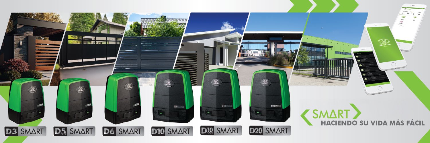 Motores Centurion para automatización de portones